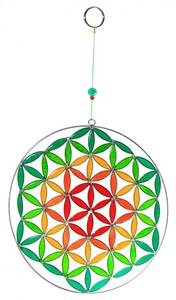 Suncatcher Blume des Lebens, 2 Gr��en erh�ltlich