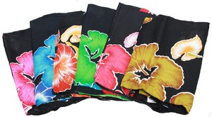 Sarong Blume, Pareo, H�fttuch, Wickelrock, Strandtuch verschiedene Farben