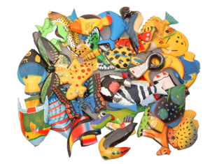 Magnete bunt gemischt f�r Whiteboards Noteboards oder K�hlschr�nke, 10 St�ck