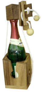 Flaschen-Puzzle Weinflasche