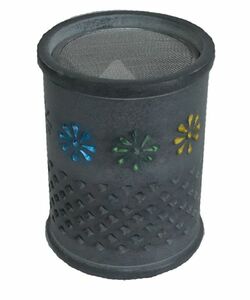 Duftlampe Chakrablume aus Speckstein