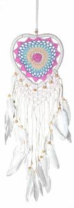 Dreamcatcher Herz im Boho-Style, 16 oder 22 cm Durchmesser