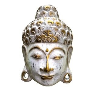 Buddha - Maske White Wash