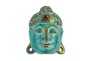 Buddha - Maske Trkis Wash