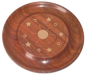 Rucherteller aus Indien