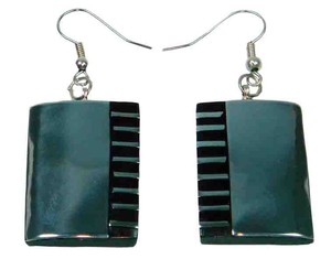 Ohrringe aus Sonor-Wood/Edelstahl