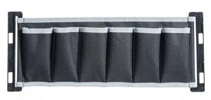 Textilhalter mit 6 Taschen fr ProServe Koffer