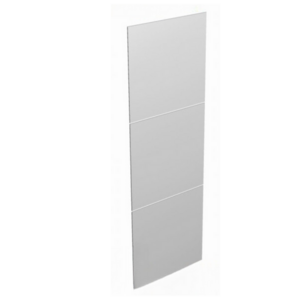 3 x Vollblech Rckwnde fr Regale, H/B 3000x1000 mm