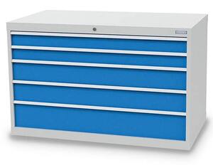 Bedrunka+Hirth Schubladenschrank T736 5 Schubladen B/T/H 1305x736x819 mm