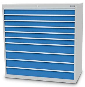 Bedrunka+Hirth Schubladenschrank T736 10 Schubladen B/T/H 1305x736x1319 mm