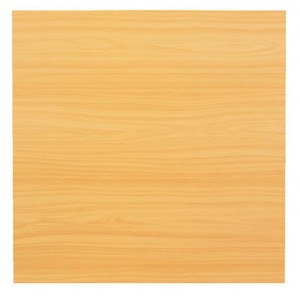 Tischplatte Melaminharzbeschichtung Buche, 80x80 cm