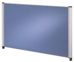 Trennwand TR08, Dekor: blau, 77,5 x 2 x 45 cm (BxTxH) 