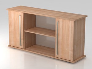 Sideboard SB2T CE, 2 OH, Korpus: Nubaum, Front: Nubaum