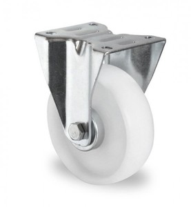 Bockrolle aus Polypropylen  108 mm