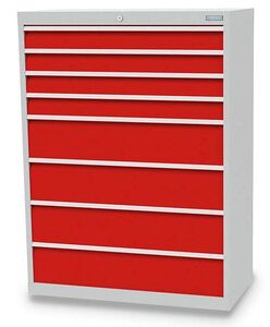 Bedrunka+Hirth Schubladenschrank T500 8 Schubladen B/T/H 980x500x1319 mm