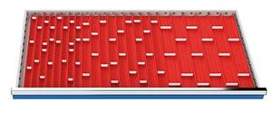 Schubladeneinsatz Muldenplatten 1200x600 mm BLH 75 mm