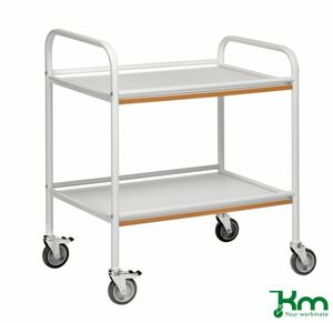 Tablettwagen mit zwei Etagen