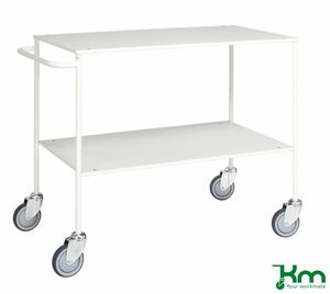 Robuster verschweister Transportwagen mit 2 B�den