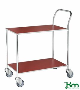 Kleiner Tischwagen mit 2 Bden und Feststeller