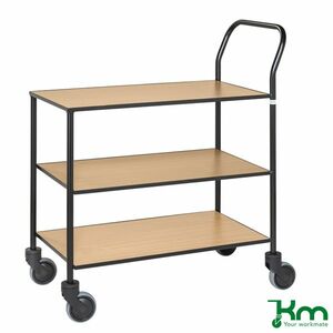 Kleiner Tischwagen mit 3 Bden und Feststeller