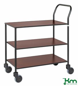 Tischwagen klein mit 3 Bden und Feststeller