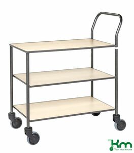 Kleiner Tischwagen mit 3 Bden und Feststeller