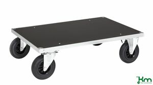 Plattformwagen als MDF Platte mit Feststeller