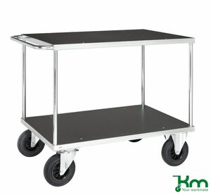 Tischwagen mit 2 Bden und Feststeller