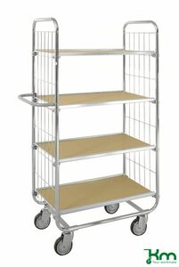 Etagenwagen mit ESD B�den und Feststeller