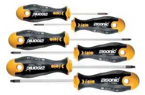 Ergonic Schraubendreher Satz 6-teilig von Felo