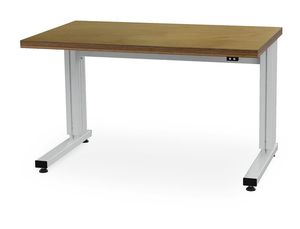 Elektrisch h�henverstellbarer Arbeitstisch B/T/H 1250x750x710-1110 mm