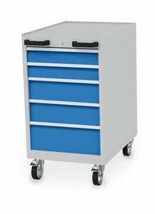 Wachter Mobiler Schubladenschrank T736 5 Schubladen 555x736x990 mm