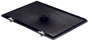 ESD-Verschlussdeckel f�r ESD-Eurobeh�lter 400x300 mm, 1 St�ck