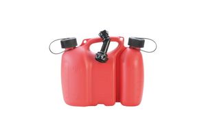 Doppelkanister PROFI 3 + 1,5 L, rot, HD-PE 