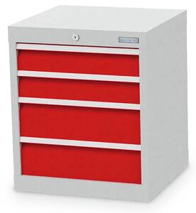 Bedrunka+Hirth Schubladenschrank T500 4 Schubladen B/T/H 530x500x619 mm