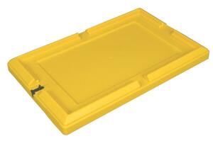 Verschlussdeckel A300 Top L, 503x311x42, gelb