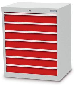 Bedrunka+Hirth Schubladenschrank T500 7 Schubladen B/T/H 680x500x819 mm