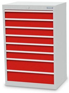 Bedrunka+Hirth Schubladenschrank T500 8 Schubladen B/T/H 680x500x1019 mm