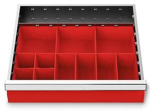 Schubladeneinsatz Kleinteilek�sten 450x400 mm BLH 75 mm