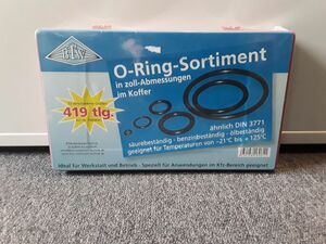 O-Ring-Satz in Zoll-Abmessung Sortiment 419- teilig