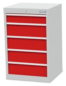 Bedrunka+Hirth Schubladenschrank T500 5 Schubladen B/T/H 530x500x819 mm