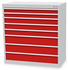 Bedrunka+Hirth Schubladenschrank T500 8 Schubladen B/T/H 980x500x1019 mm