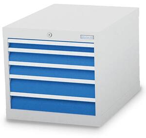 Bedrunka+Hirth Schubladenschrank T736 5 Schubladen B/T/H 555x736x519 mm