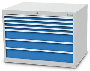 Bedrunka+Hirth Schubladenschrank T736 7 Schubladen B/T/H 1005x736x719 mm