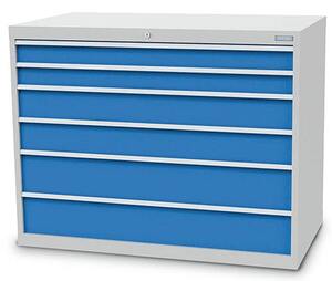 Bedrunka+Hirth Schubladenschrank T736 6 Schubladen B/T/H 1305x736x1019 mm