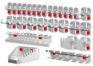 Hakensortiment f�r Lochplatte, 28-teilig