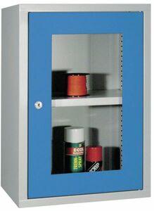 Wandhngeschrank mit Sichtfenstertr B/T 400x300 mm