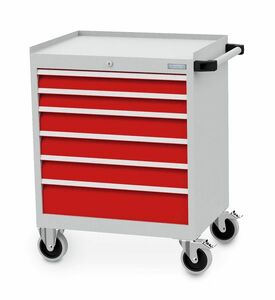 Wachter Mobiler Schubladenschrank T500 6 Schubladen 680x500x890 mm