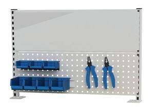 Multi-Wand-Aufbau f�r Werkbank, Lochplatte B/H 1000x600 mm