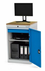 Computerschrank Stationr Office B/T/H 530x500x850 mm
